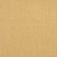 Macro shot of solid yellow linen blend fabric